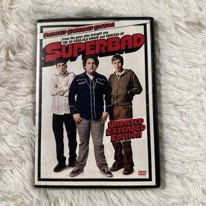 Superbad DVD tested working Unrated Edition comedy
